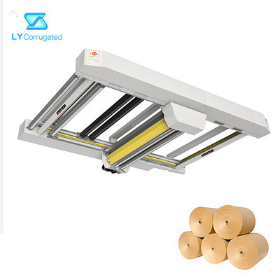 2-warstwowa spawarka do tektury falistej, maszyna do produkcji pudeł kartonowych Eco100 80m / min