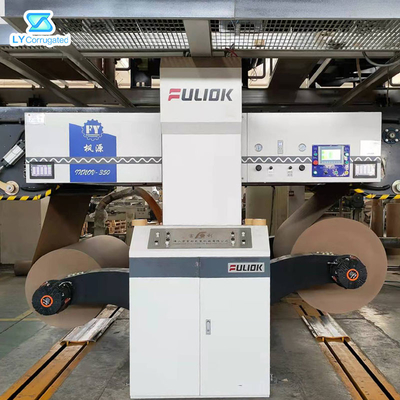 2200mm Linia do produkcji tektury falistej Sterowanie PLC Splicator do tektury falistej