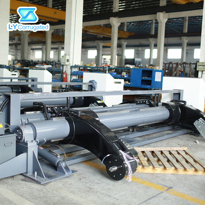 Maszyna do produkcji pudeł z tektury falistej 1400 mm, stojak na walcarkę hydrauliczną